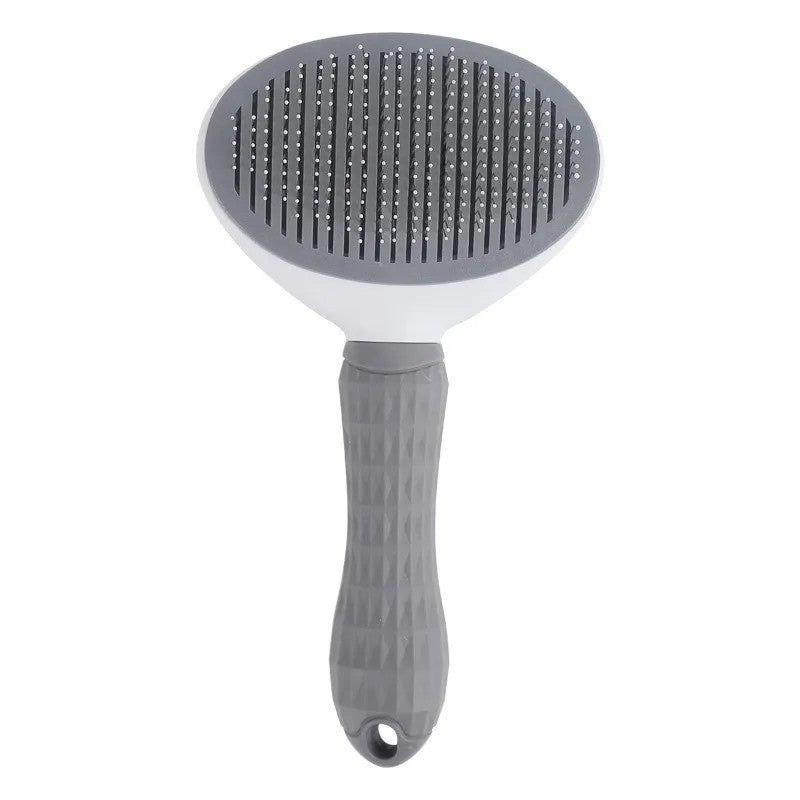 Escova Auto-Limpante para Cães e Gatos