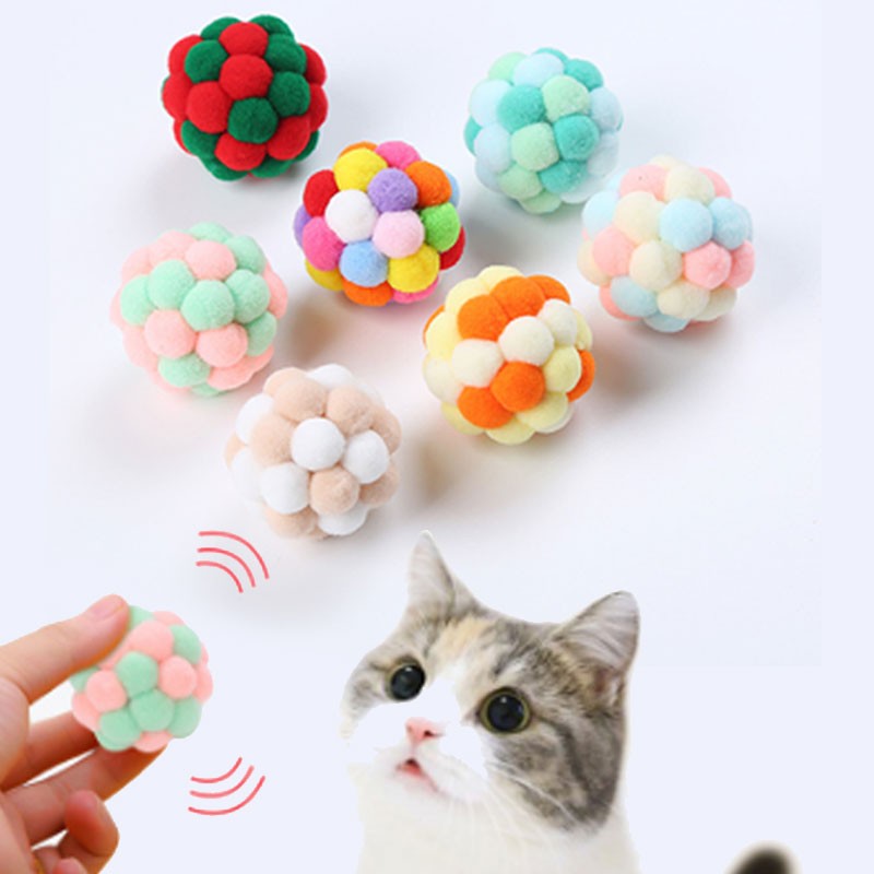 Bola de Pelúcia Interativa para Gatos — Diversão, Estímulo e Energia Gasta em um
