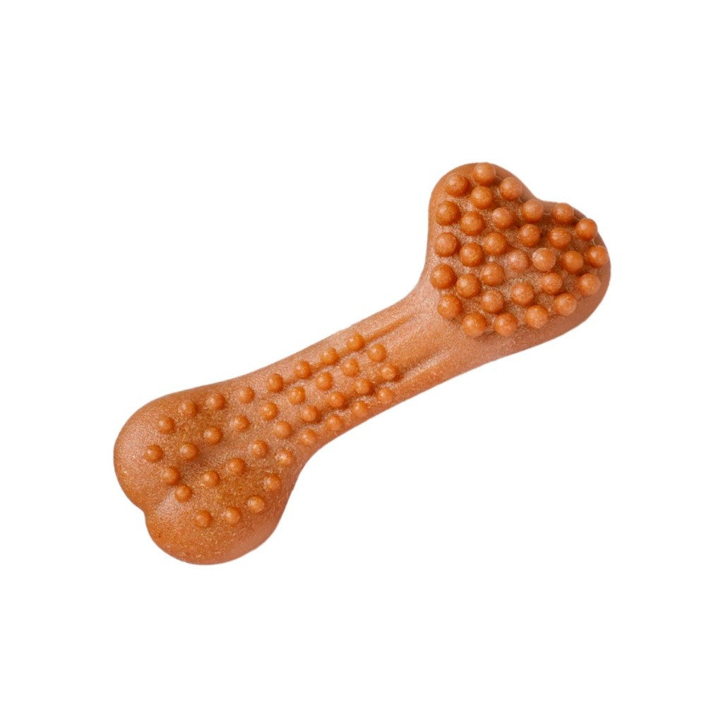 Osso Mordedor Massageador para Cães e Gatos — Brinquedo Anti-Stress Resistente ?