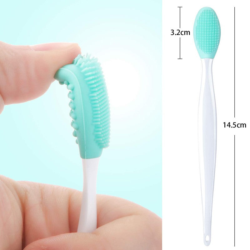 Escova Esfoliante para Acne no Queixo de Gato | Higiene e Cuidado Diário — Kit 1 ou 3 Peças