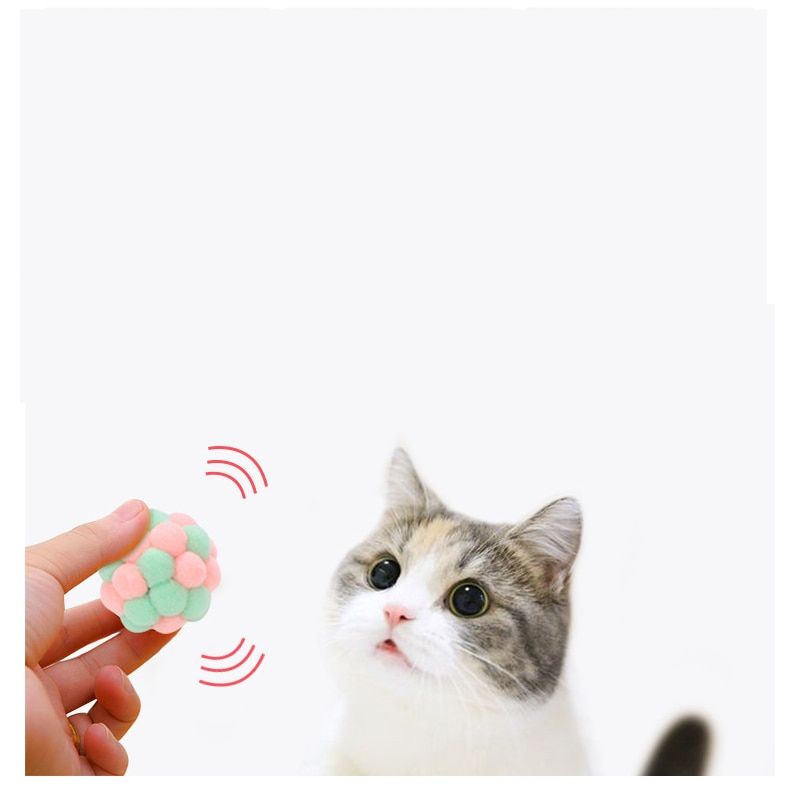 Bola de Pelúcia Interativa para Gatos — Diversão, Estímulo e Energia Gasta em um