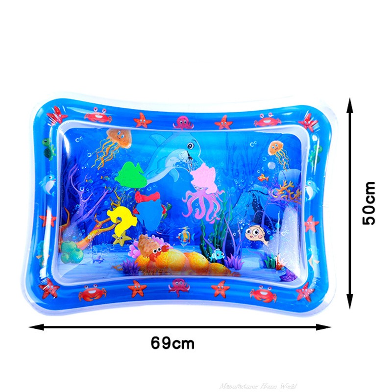 Tapete de Água Sensorial para Gatos PVC Ocean — Brinquedo Interativo Anti-Tédio