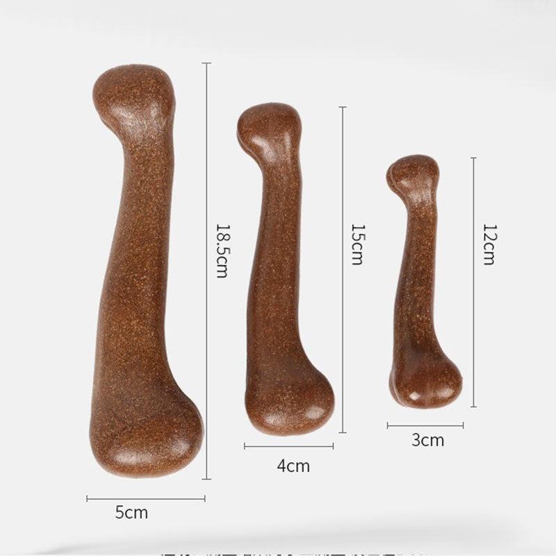 Osso Mastigável Resistente para Cães ? Brinquedo Indestrutível Anti-Ansiedade e