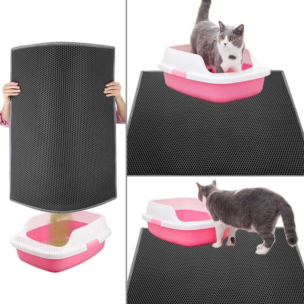 Tapete de Areia para Gatos à Prova D'Água e Urina – Fim da Bagunça na Sua Casa!