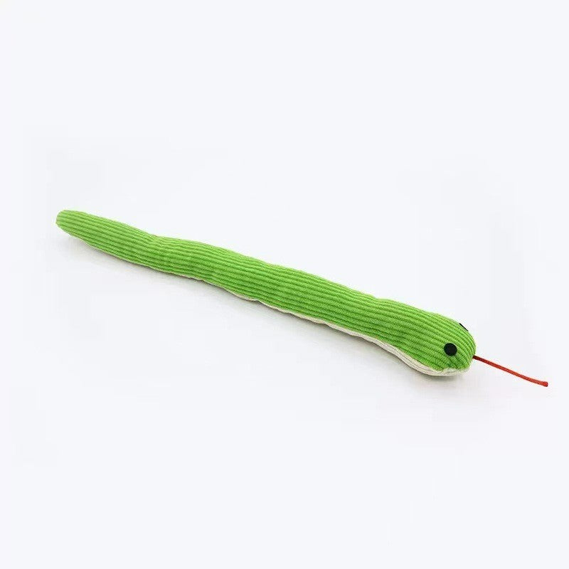Brinquedo Interativo Cobra Sonoro para Cães e Gatos – Diversão e Estímulo para Pets