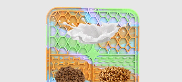 Tapete de Silicone para Lamber – Alimentação Lenta e Diversão pro Seu Cão