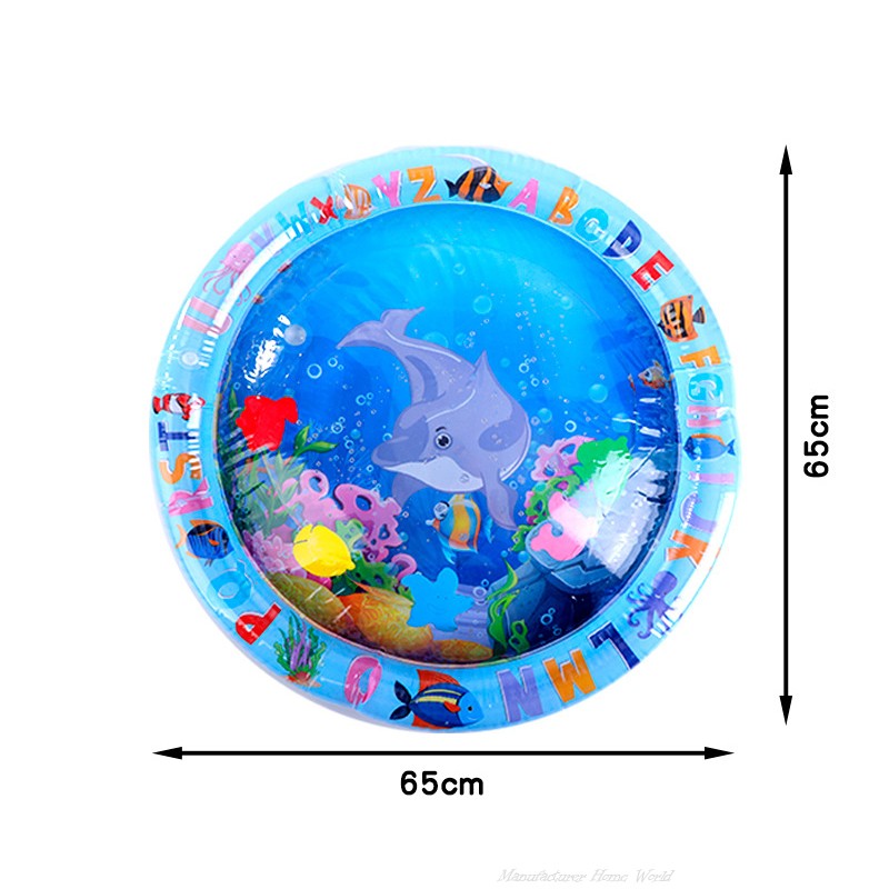 Tapete de Água Sensorial para Gatos PVC Ocean — Brinquedo Interativo Anti-Tédio
