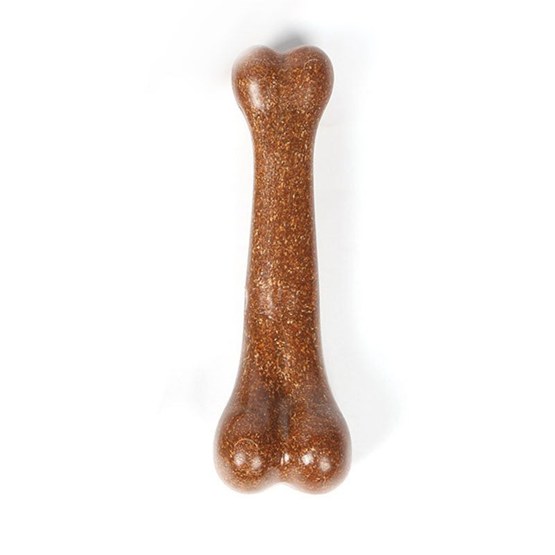 Osso Mastigável para Cachorro Resistente – Brinquedo Dental Filhote e Adulto P/M/G